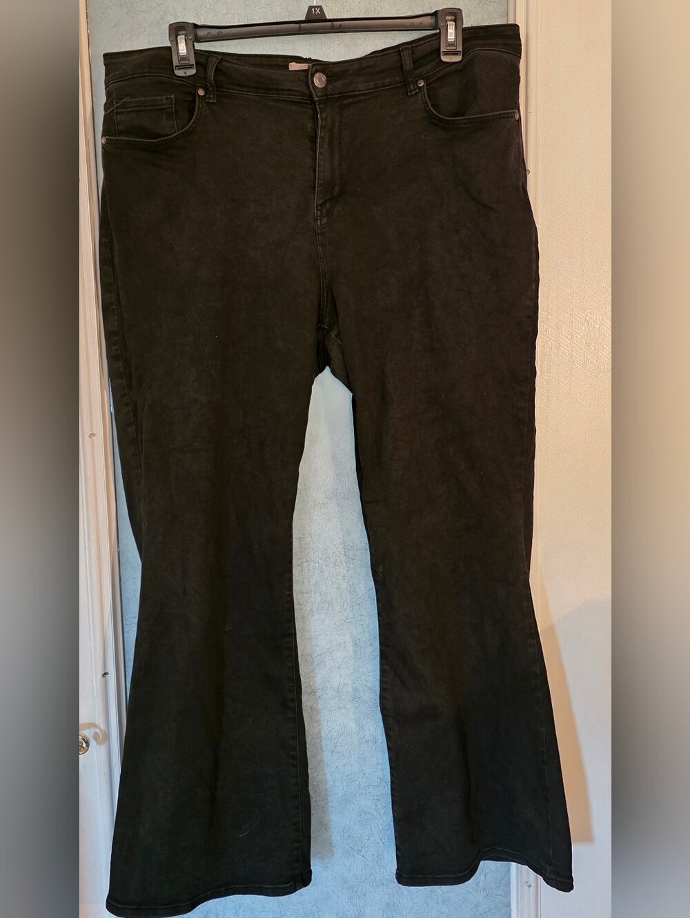 Black Flared Jeans